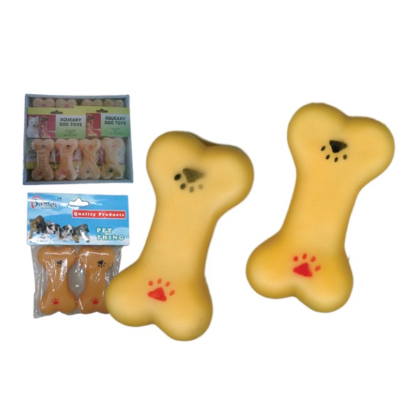 Σετ 2 πλαστικά κόκαλα παιχνίδια σκύλου [10501371]